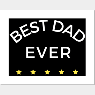 Best Dad Ever. Funny Dad Life Quote. Posters and Art